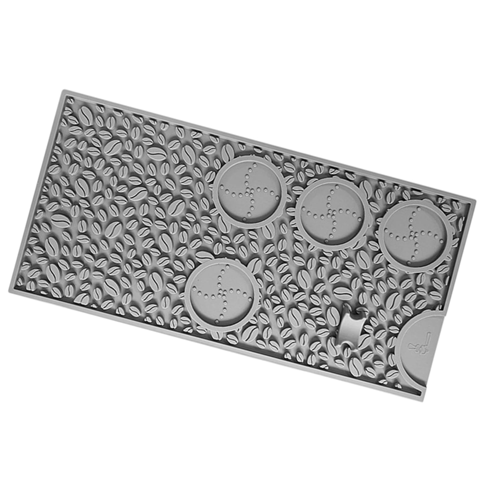 DSLKGWE Kitchens Counter Silicone Pad Produced for Coffee Enthusiasts Home Accessories Enhancing Workstations Cleanliness Home Accessories