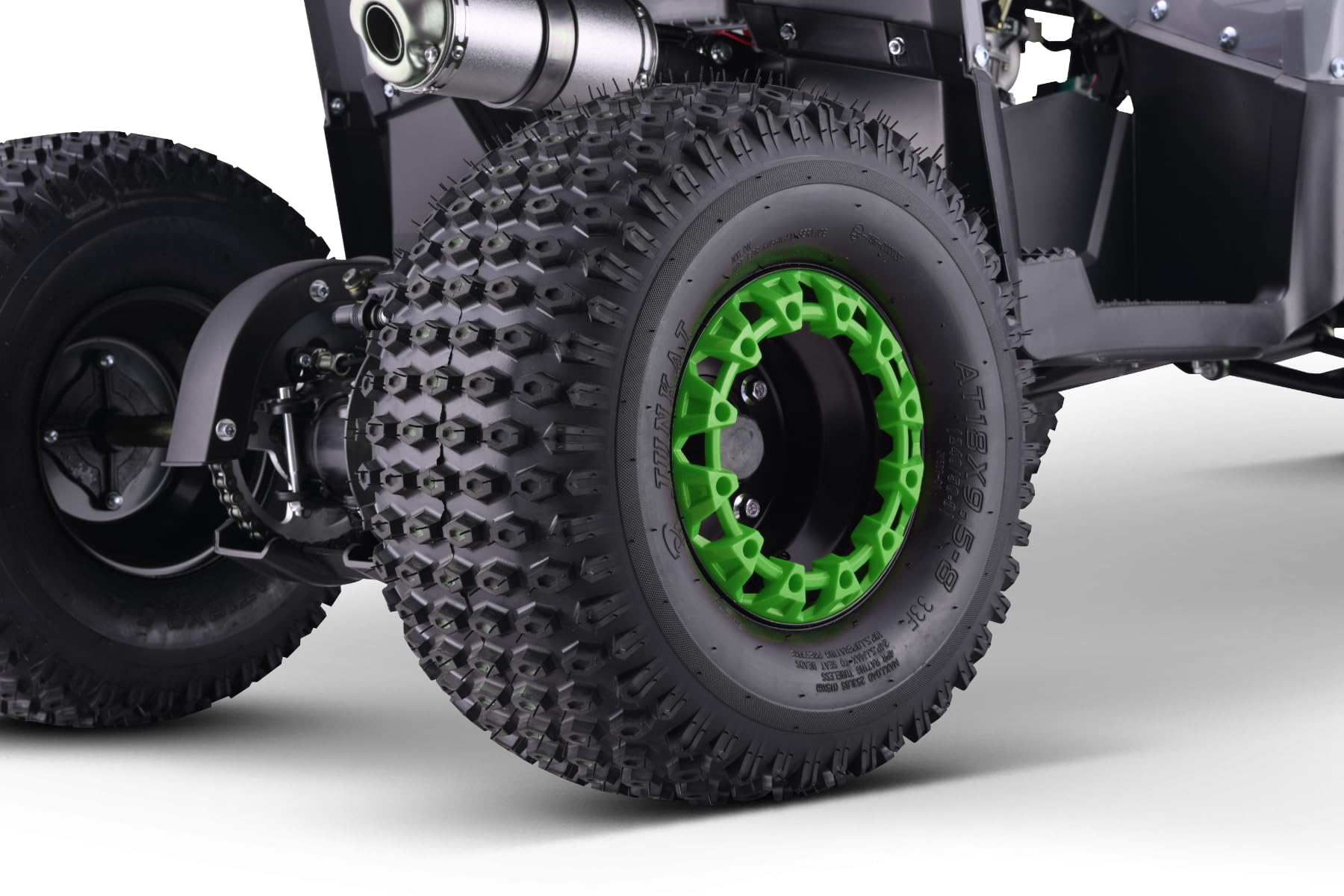 Quad pour enfants Beneo Motors WARRIOR Verte - 125cc