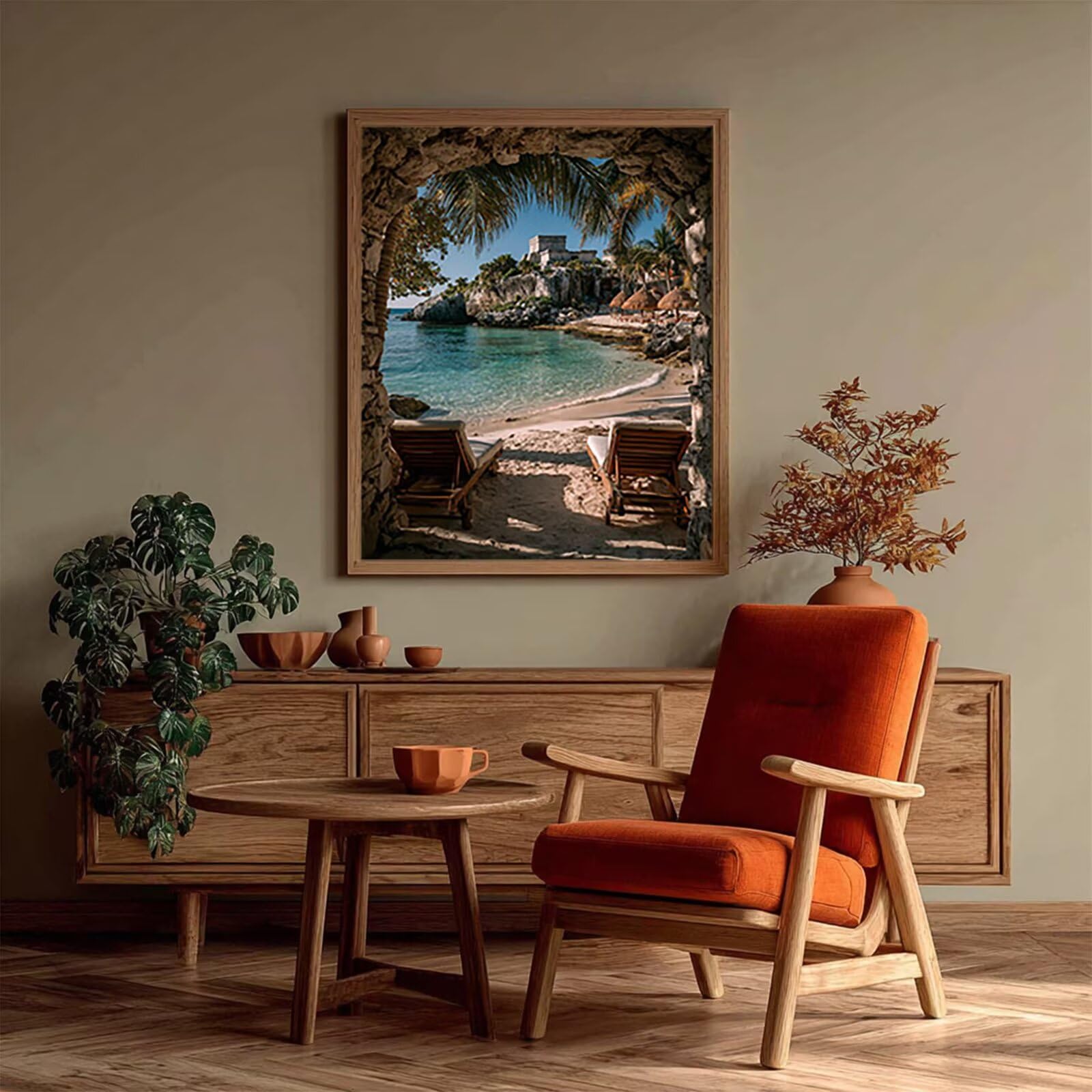 Diamentowe malowanie plażowe, DIY diamentowe malowanie dla dorosłych krajobraz, 5D DIY Dorośli rysunki 5D, zestawy do haftu krzyżykowego, zestawy do haftu krzyżykowego, zestawy do dekoracji domu