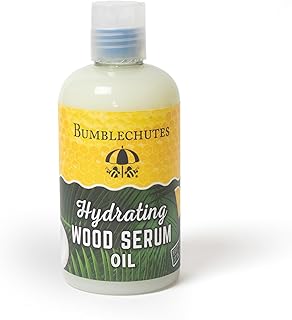 Bumblechutes Hydrating Wood Serum – Natural Food-Safe Wood Cutting Board Oil for Charcuterie Boards, Butcher Blocks, Wooden Kitchen Utensils – Organic Oil For Wooden Cutting Board – Made in USA