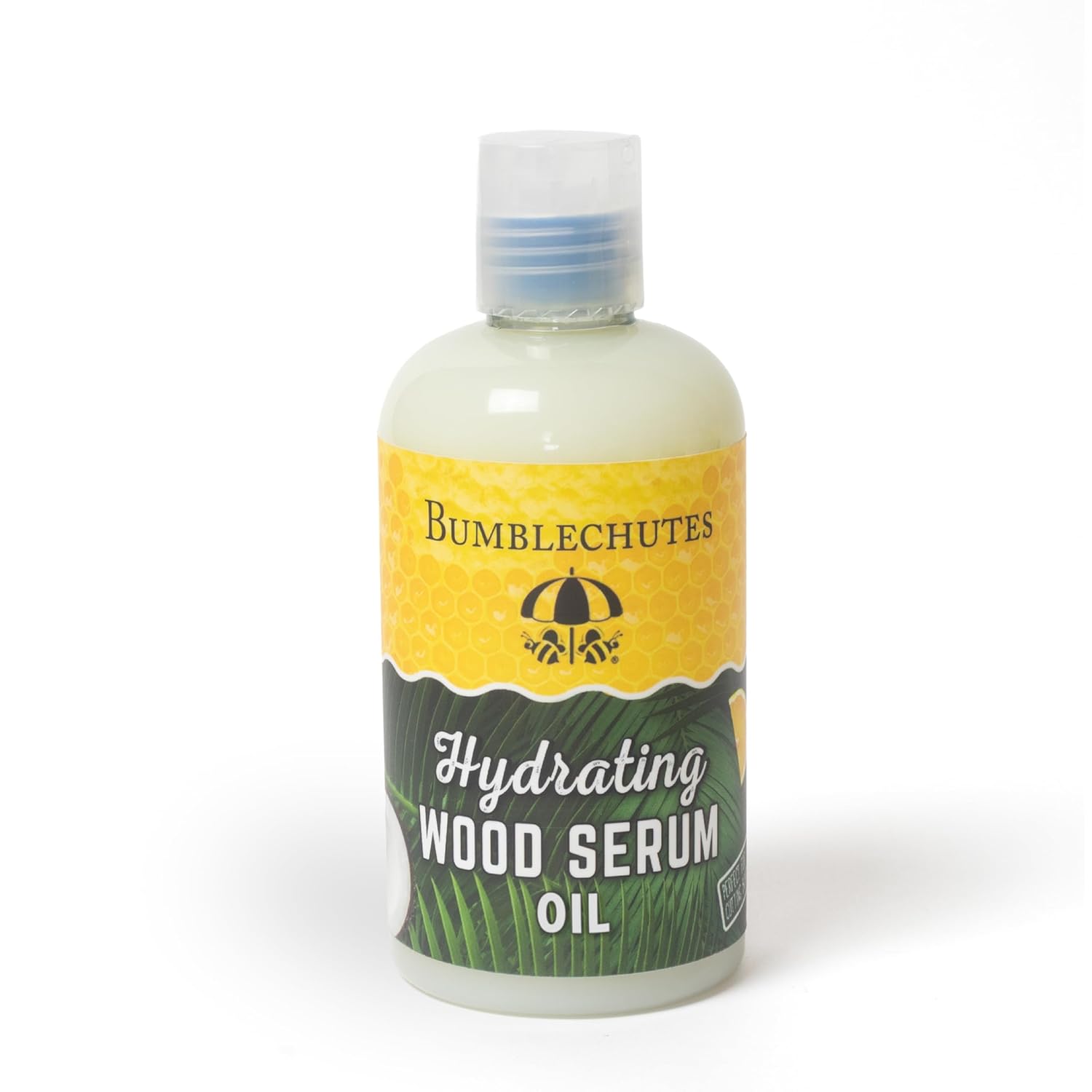 Bumblechutes Hydrating Wood Serum – Natural Food-Safe Wood Cutting Board Oil for Charcuterie Boards, Butcher Blocks, Wooden Kitchen Utensils – Organic Oil For Wooden Cutting Board – Made in USA