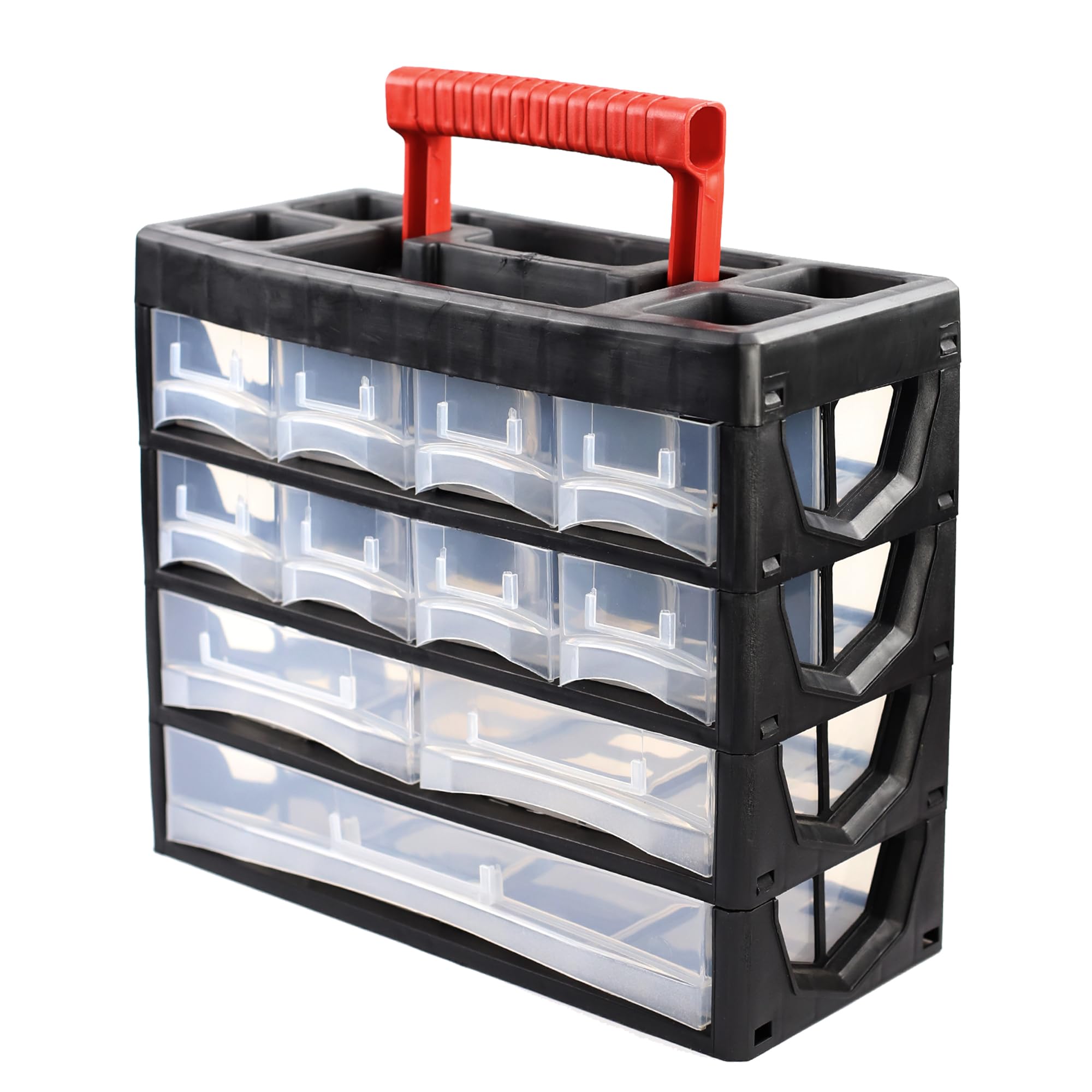 Dekton Storage Cabinet With Drawers- Drawers Containing 8 Removeable Dividers| Perfect For Storing Screws, Nails, Nuts & Bolts, Wall Plugs| Ideal For Engineers, Workshops & Tool Storage Size 11