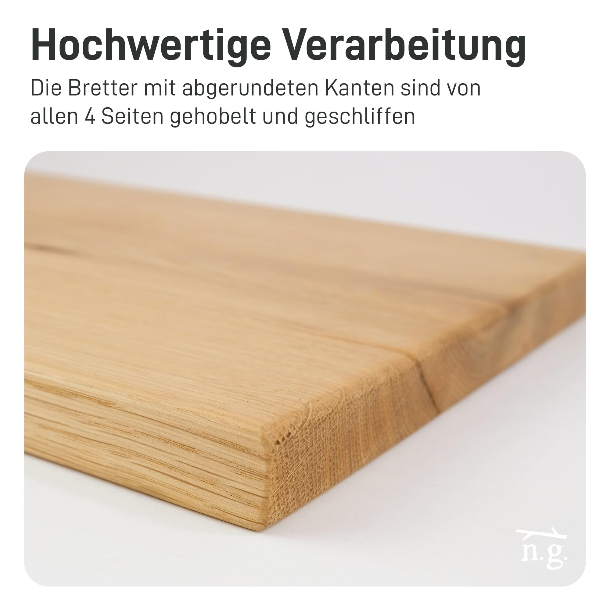 1x Regalbrett EICHE Regalboden Wandregal, Küchenablage, Fensterbank, Schweberegal Massivholz viele Maße Einlegeboden Rustikal Wandboard schwebend Halterung Bücher Dekoration (25cm Tiefe, 200cm Breite)