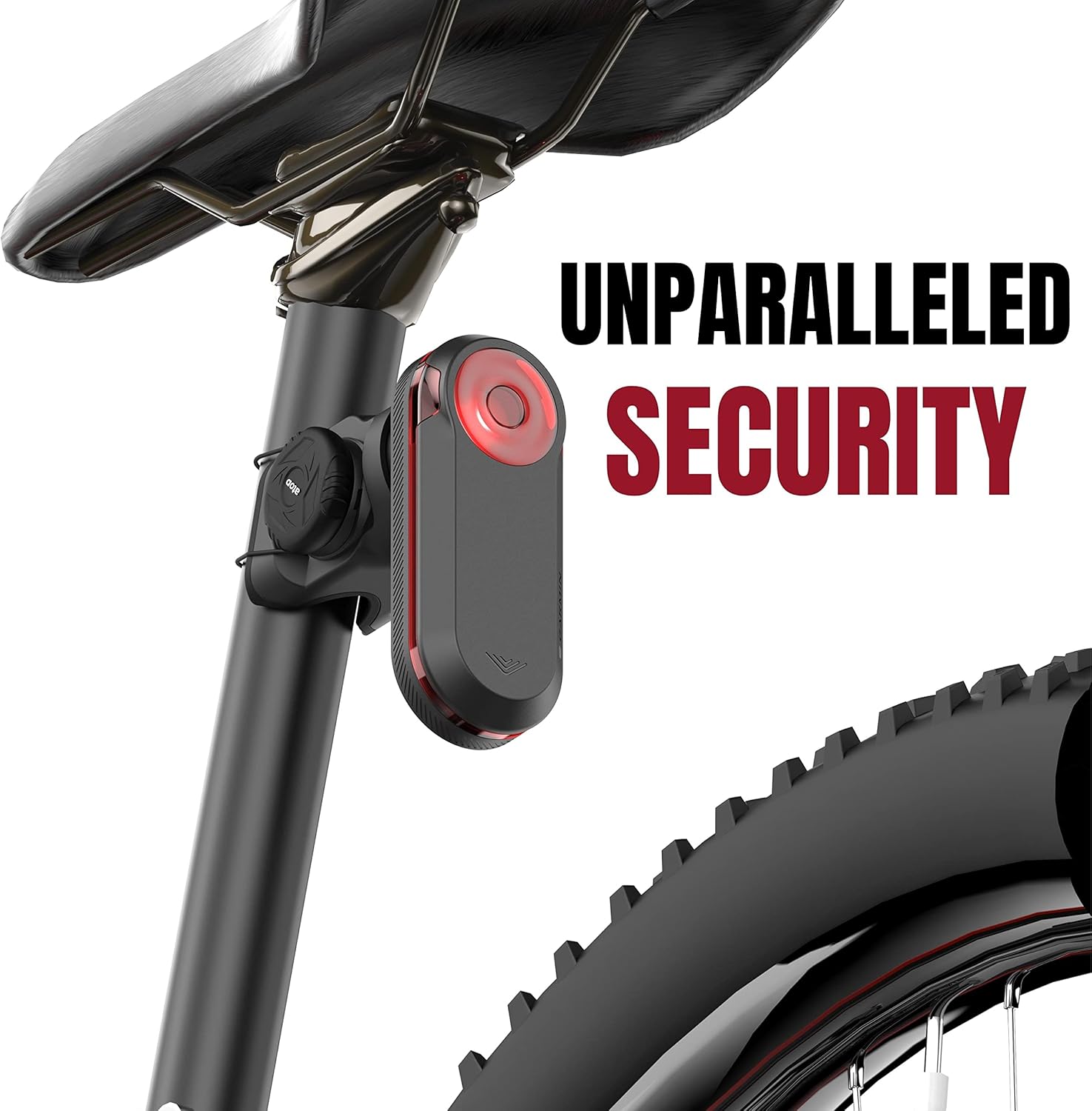 KOM Cycling ATOP Dial Bundle Featuring MTB Frame Strap, Saddle Tool Roll Bag, and Garmin Varia Mount