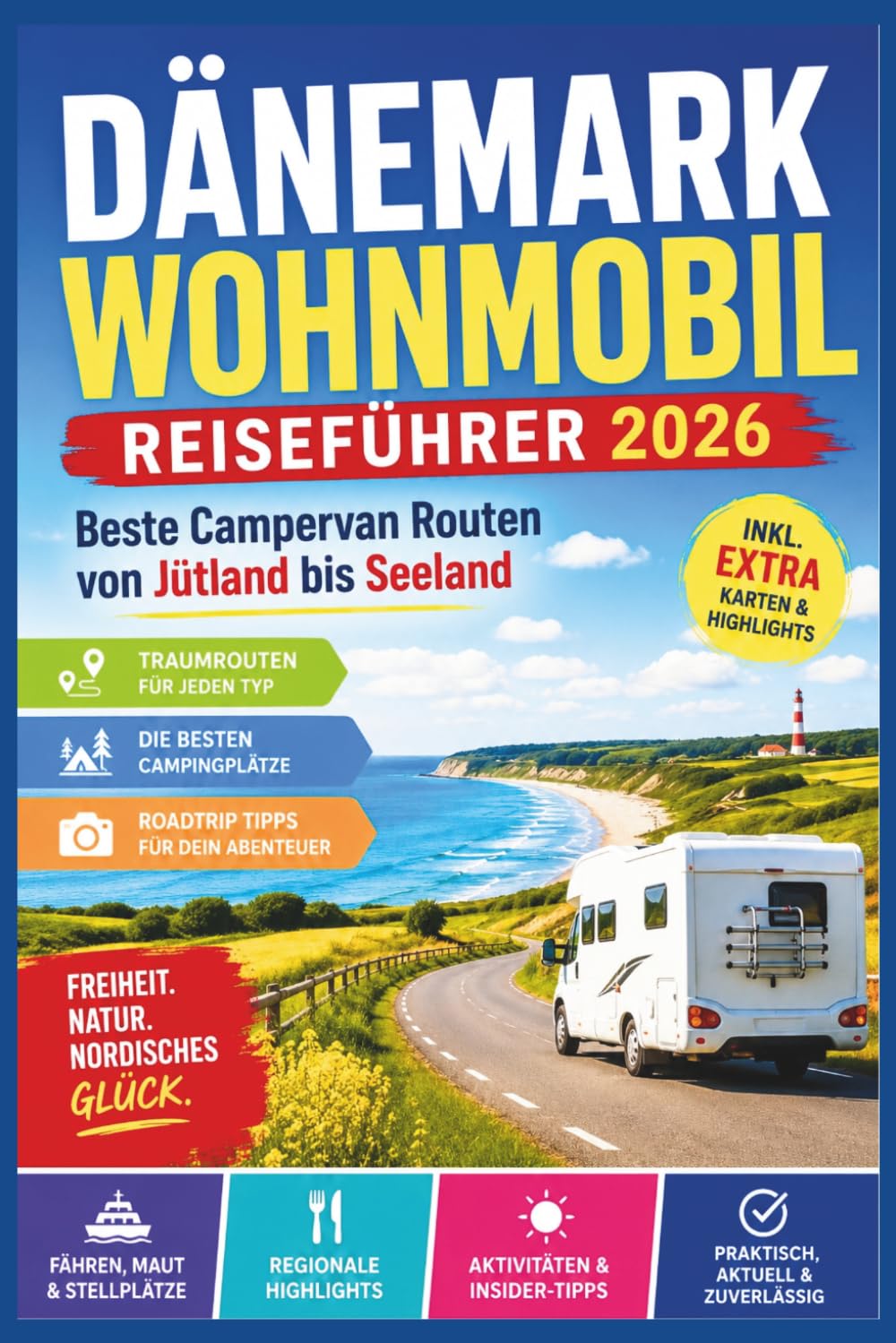 Dänemark Wohnmobil Reiseführer 2026: Beste Campervan Routen von Jütland bis Seeland, Campingplätze & Roadtrip Tipps