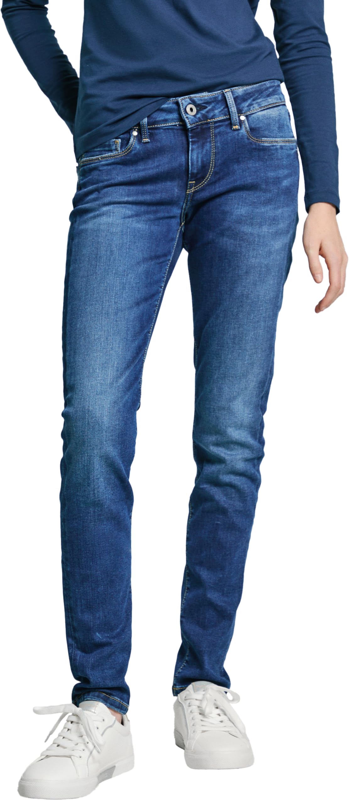 Pepe Jeans Soho, Jeans Mujer, Azul (Denim-z63), 26W / 32L
