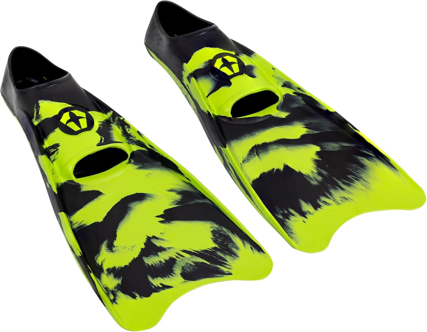 JBL Spearguns Frog Feet Fins for Snorkeling, Diving, Spearfishing, Swimming, Freediving, Comfortable Full Foot Pocket