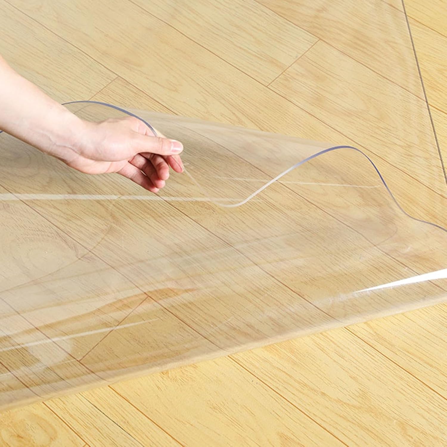 Computer Chair Mat for Carpet Chair Mats for Carpeted Floors Transparent Floor Mats Wood Can Be Cut Desk Chair Mat Rolling Chair Mat for Office Chair, Hardwood Floor (Size : 90 * 140cm*2mm)