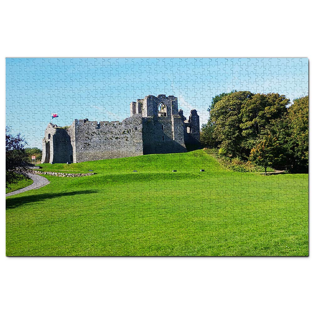 UK England Oystermouth Castle Swansea Jigsaw Puzzle 1000 Piece Game Artwork Travel Souvenir 50x70CM