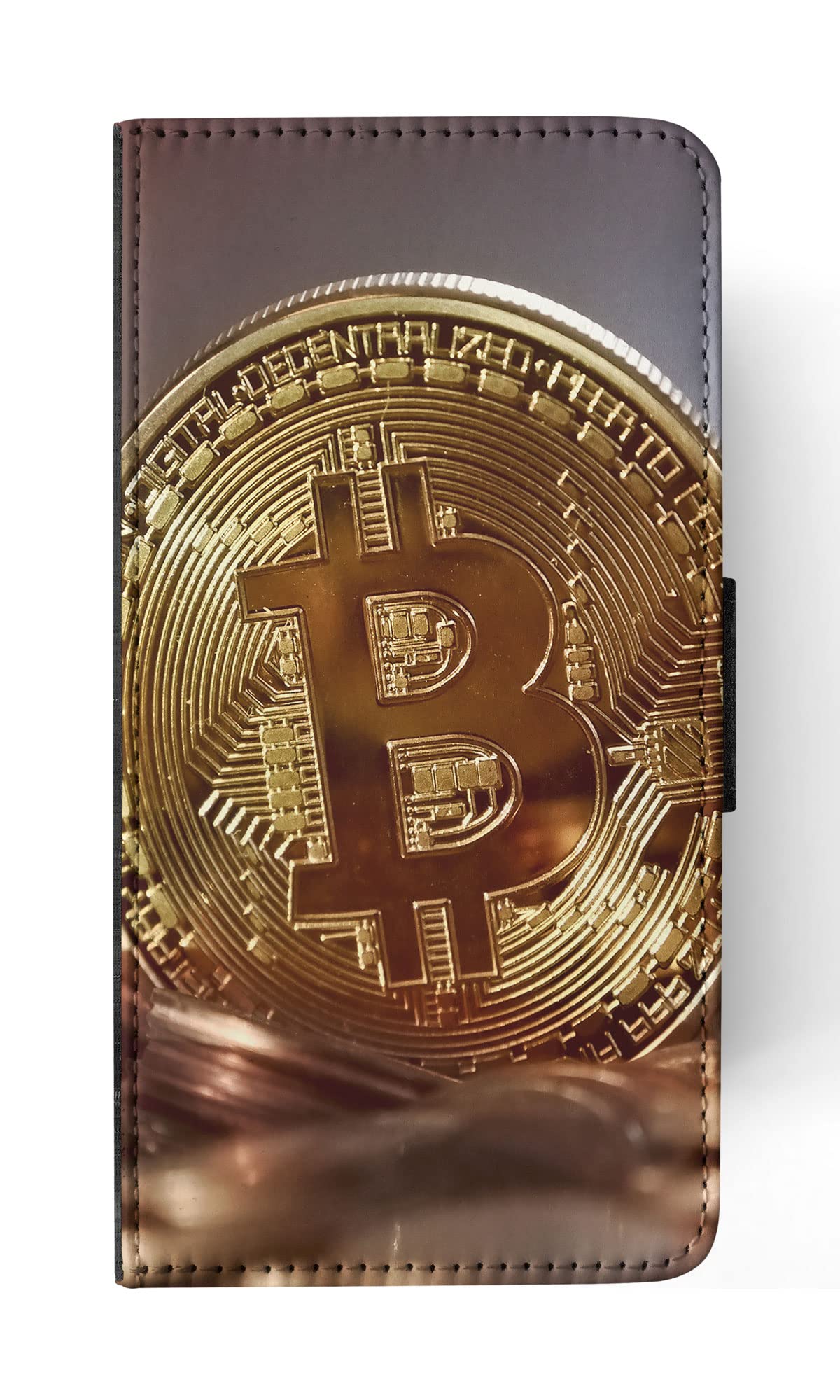 Bitcoin Cryptocurrency BTC Coin FLIP Wallet Phone CASE Cover for Apple  iPhone 12 | iPhone 12 PRO : Amazon.sg: Electronics