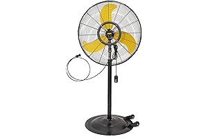 Misting Outdoor Fan: Cool Breeze, Refreshing Spray