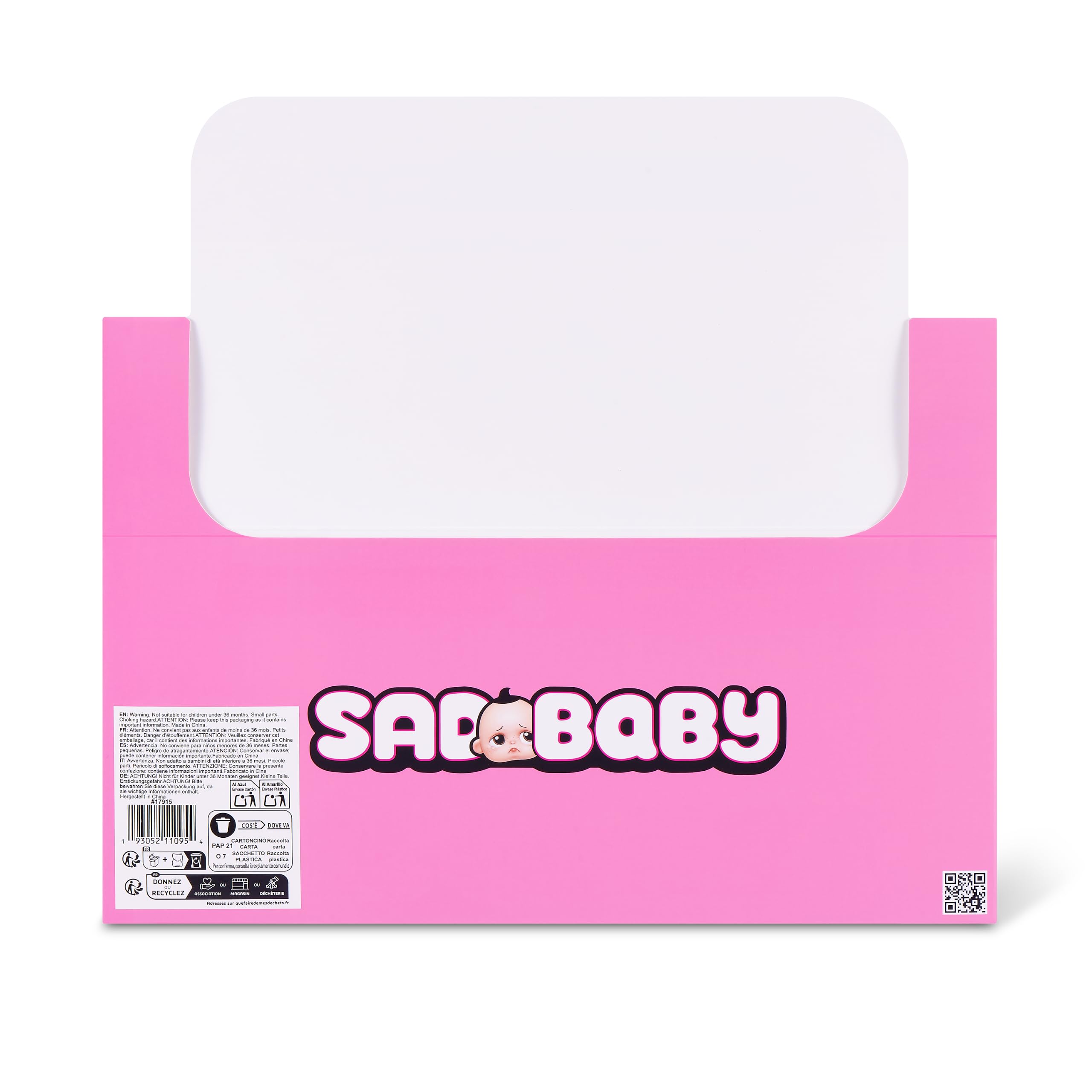 STARBOX Sad Baby Animals Series 1 – Blindbox-Sammelfigur (8 Pack), liebenswerte Tiercharaktere mit emotionalem Gesichtsausdruck, Überraschungs- und Sammelspielzeug für Kinder ab 3 Jahren