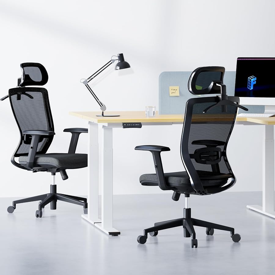 FLEXISPOT OC3 Ergonomic Office Chair with One-Piece Backrest, FS, photo 2 of 4