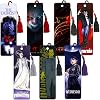 Horror Themed Bookmarks - Scary Bookmarks for Adults Bundle Includes 7 Monster Movie Book Marks | Horror Movie Gifts