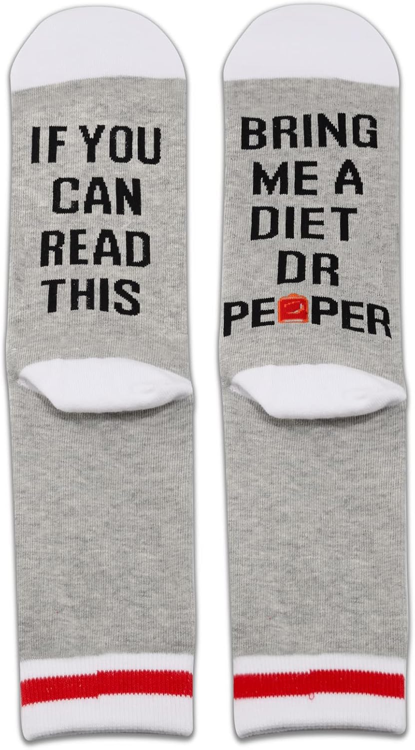 GJTIM Drinking Socks Carbonated Drinks Lover Novelty Socks for Men Women(Diet D) - Image 5