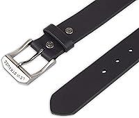 Vista 4 de Levi's mens Black Leather Belt - Casual Design for Jeans Or Everyday Wear