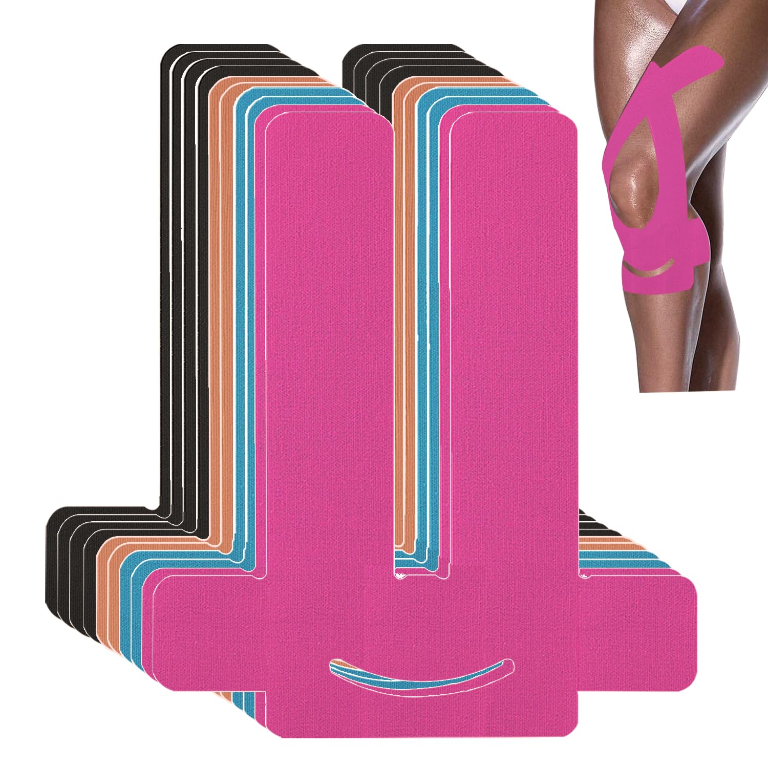 SOONGO Nastro kinesiologico per fisio, per muscoli, impermeabile, per sport