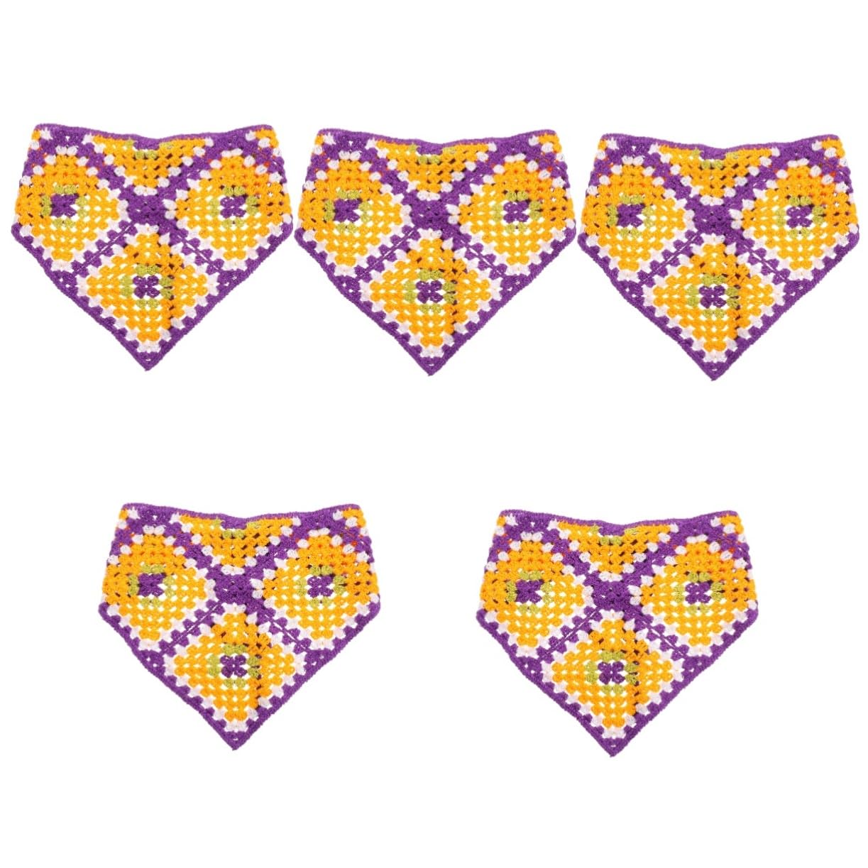 MAGICLULU 5piezas Bandana De Ganchillo Para Mujeres Diadema Para y Ocasiones Especiales Accesorio Cómodo y Transpirable Cabello