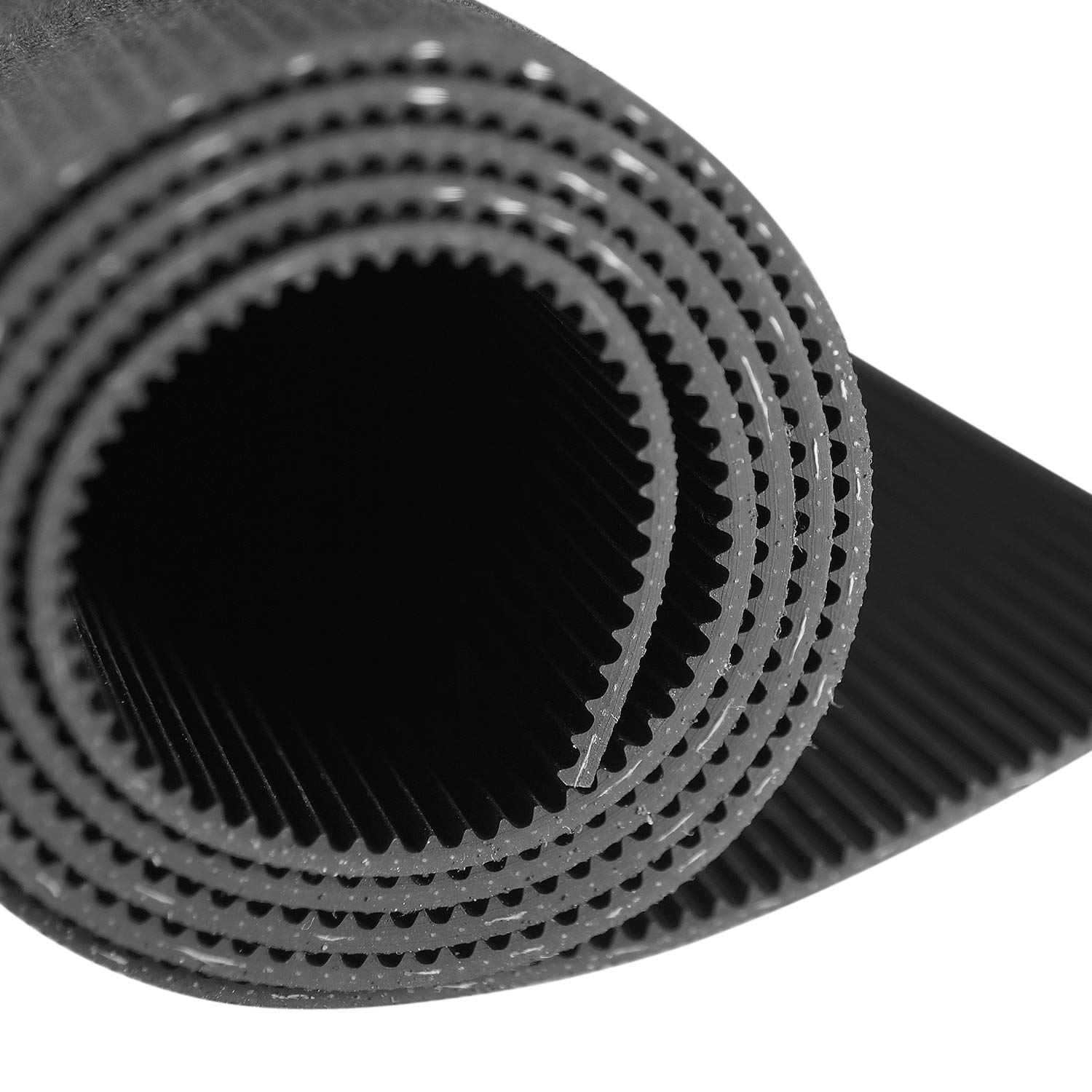4m² Feinriefenmatte mit Gewebeeinlage 1,2 x 3,33m Stärke: 3mm, Schwarz
