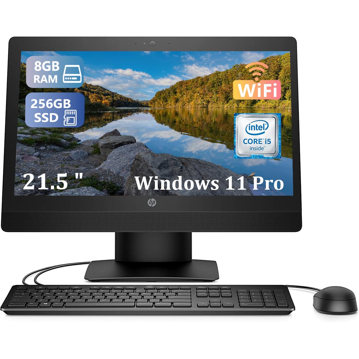 hp proone 600g3 intel無線lan i5 8g 500GB HP ProOne 600 G3 Tout-en-Un Ordinateur de Bureau, avec écran 21,5