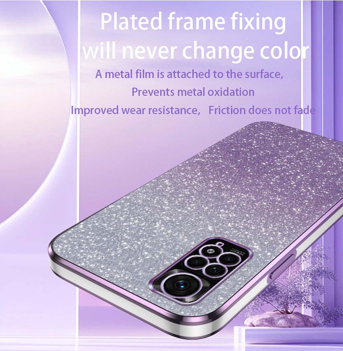 GOKEN Cover per Xiaomi Redmi Note 13 PRO 4G, Silicone TPU a