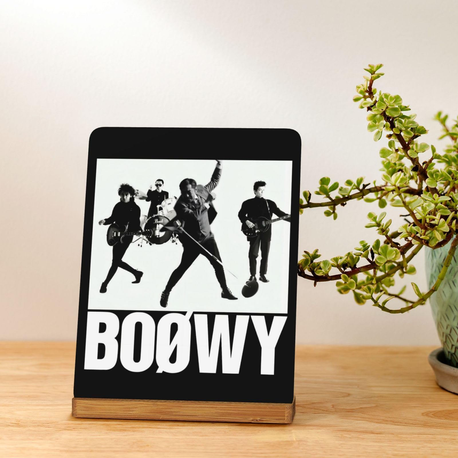 【※BOOWY ボウイ サイン】 Amazon.co.jp: ブリキ看板 ボウイ Boowy BoØwy メタルフォトフレーム
