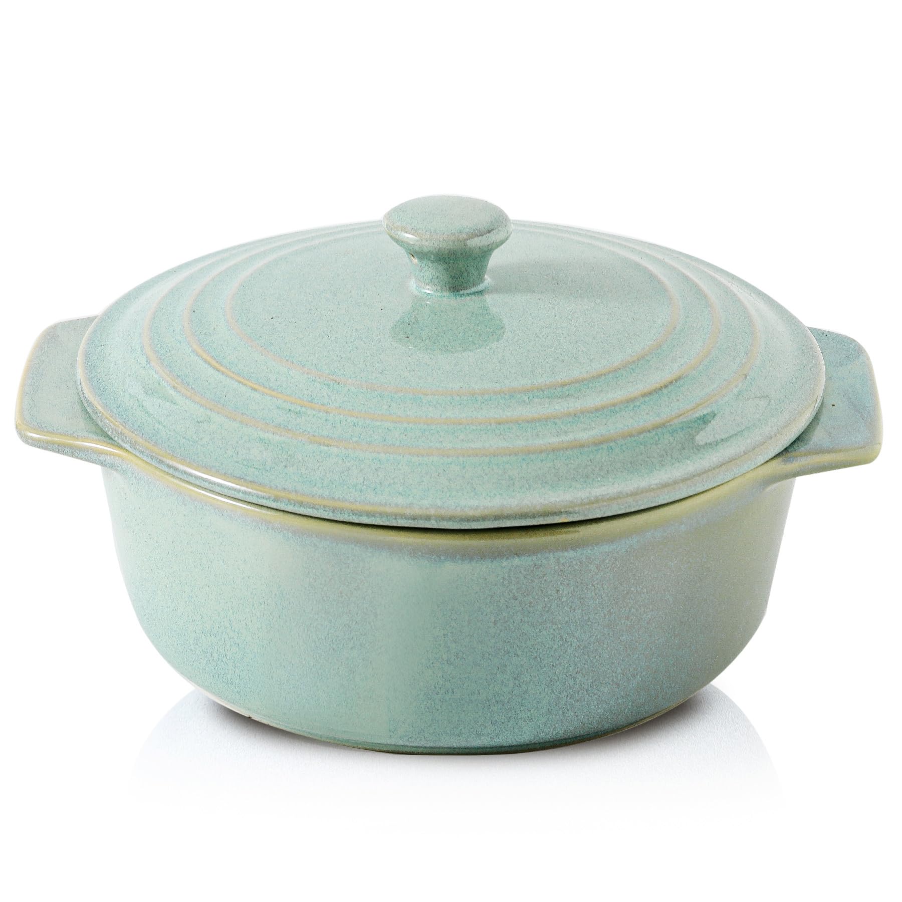 Hvh Ceramic Casserole Dish With Lid Oven Safe Quart Desertcart