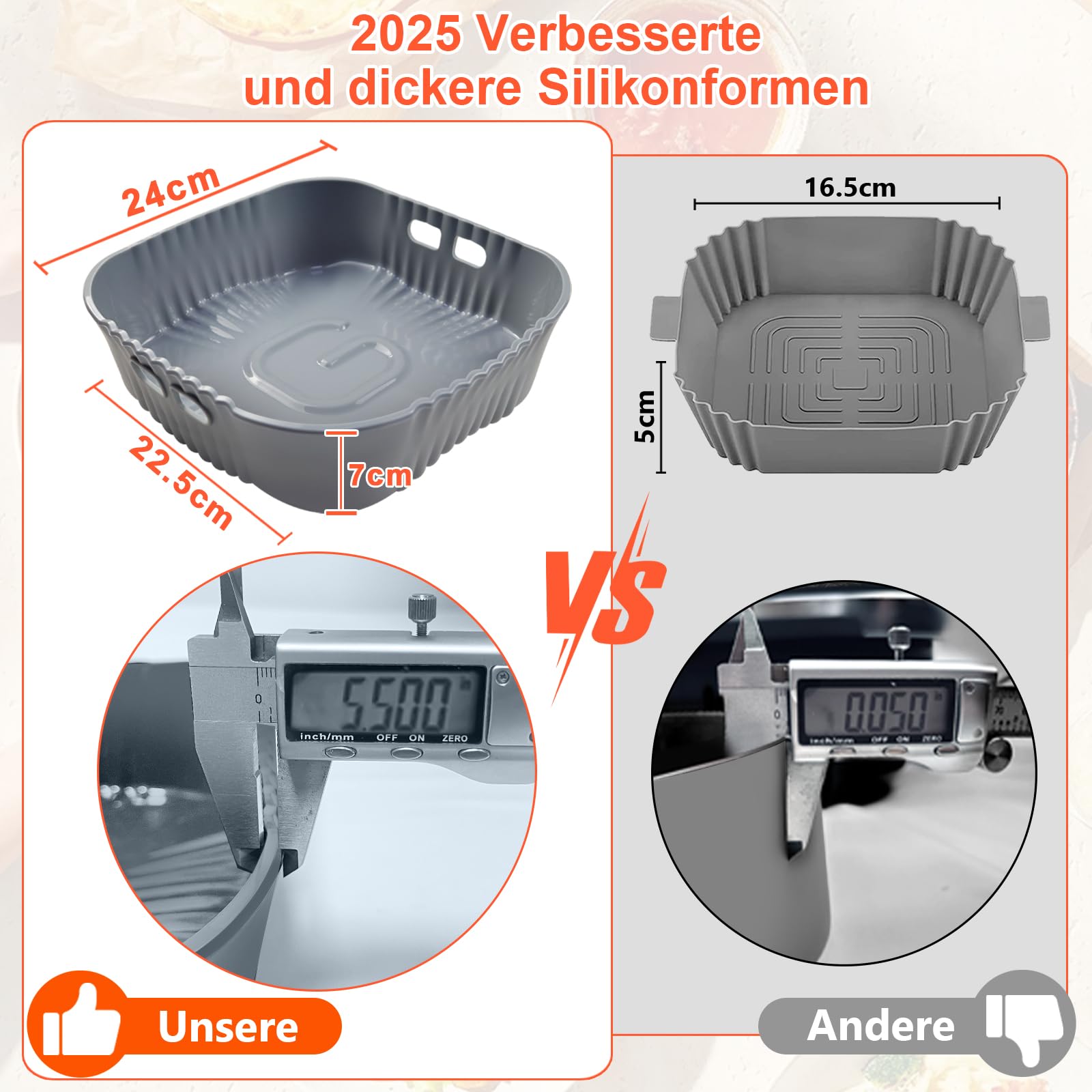 3 Pièces Moule Silicone Air Yer, Plat Air Yer | WhichOne