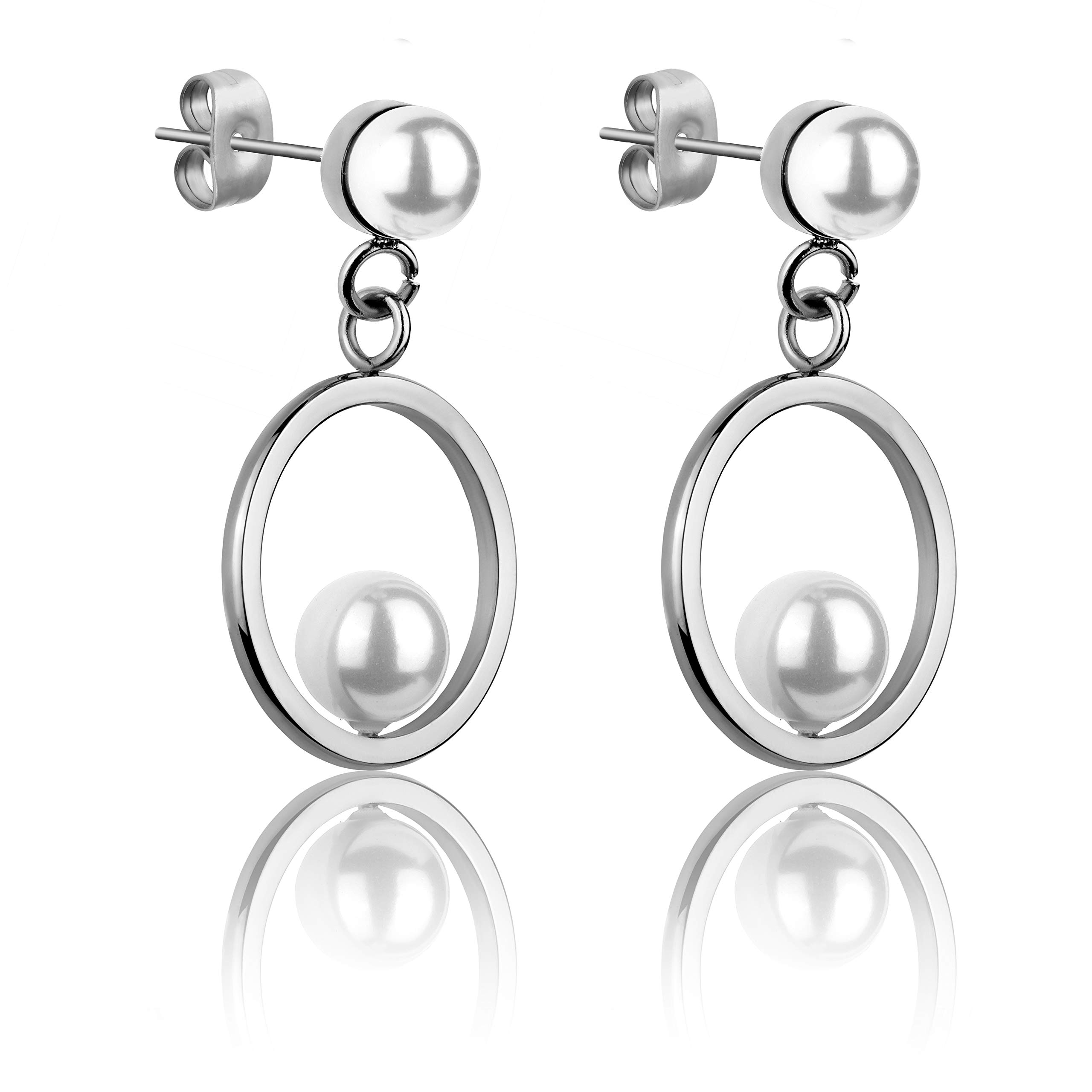 Victoria WallsWomen Synthetic Pearl Earrings - VE10100S