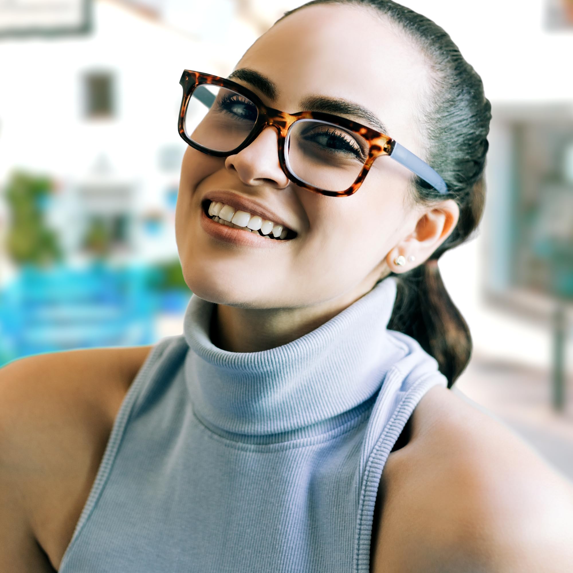 Amazon.com: 2SeeLife Wide Reading Glasses for Women – Medium-Large