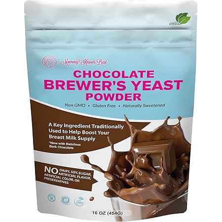 Brewers Yeast Powder for Lactation Cookies for Breastfeeding - Lactation Supplement for Increased Breast Milk - Nutritional Yeast for Lactation Support - Breastmilk Supplement for Women - Easy to Bake