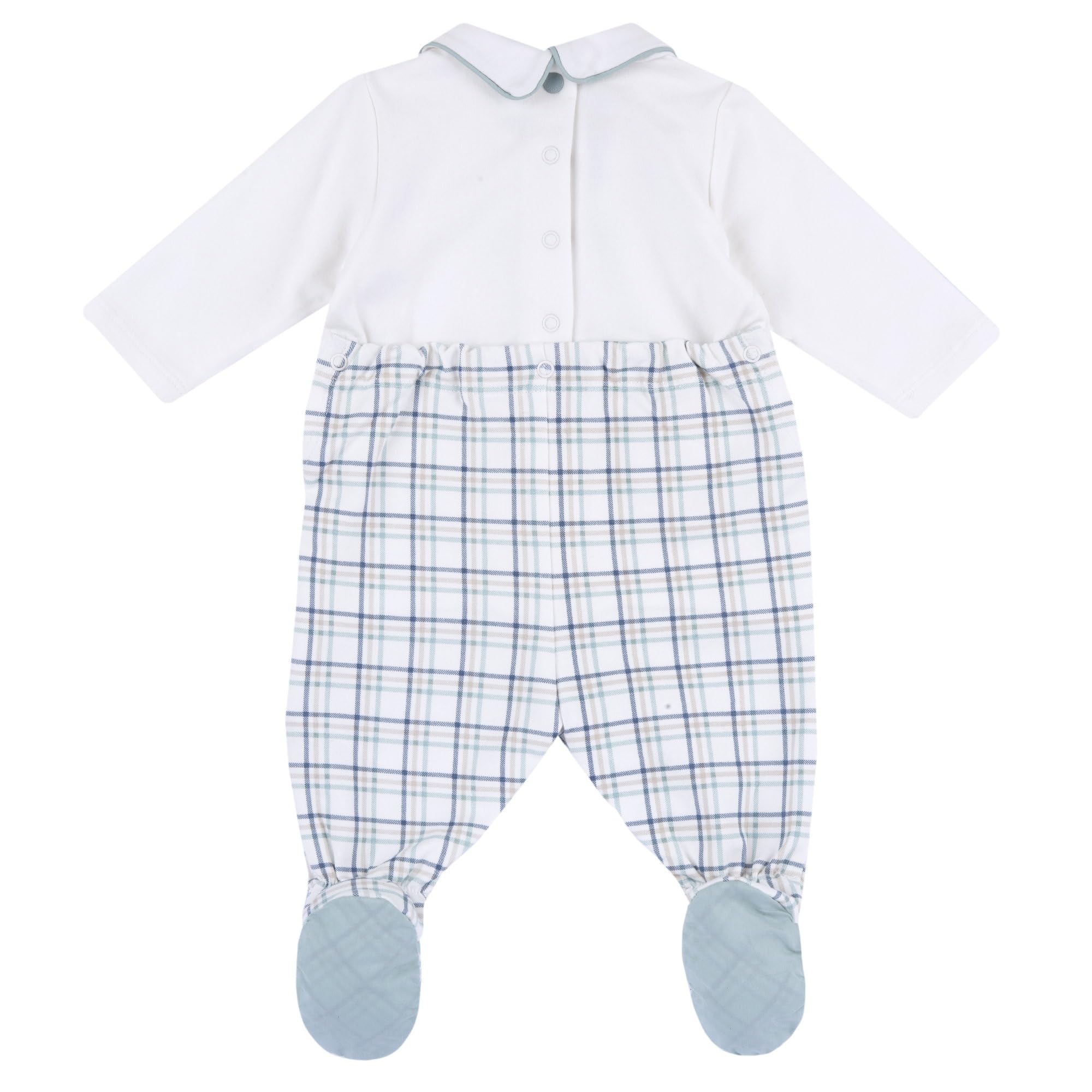 Chicco, Tutina Neonato/Neonata, con Comoda Apertura a Patello, in Caldo e Morbido Tessuto, Lavabile in Lavatrice, Abbigliamento Neonato/Neonata 0-24 Mesi, Idea Regalo Nascita, Designed in Italy