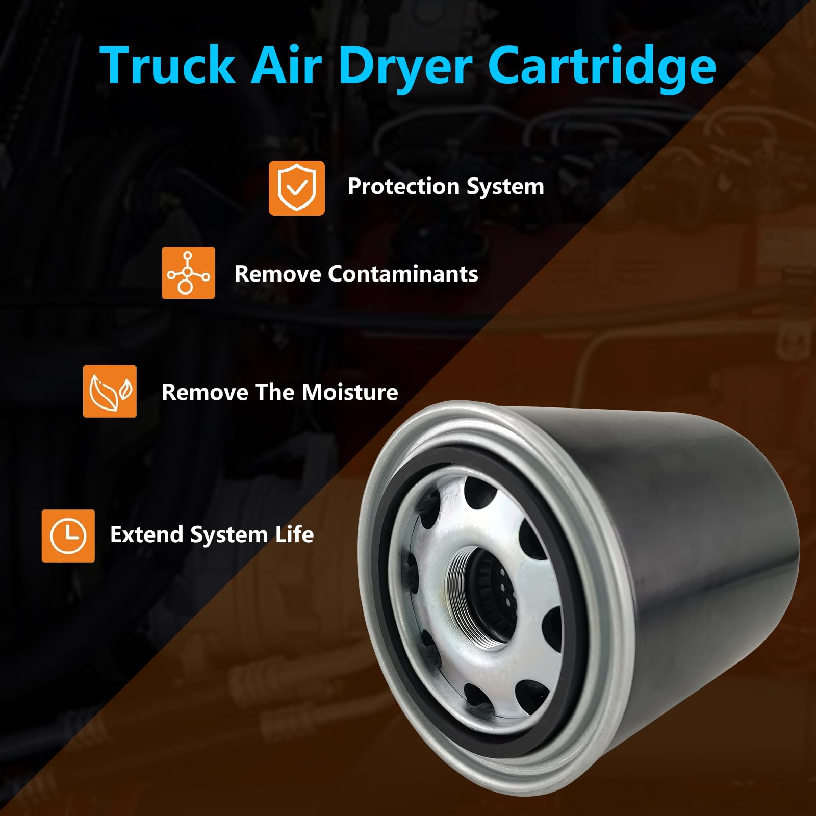 【残り1！新品】THE END OF NIGHTMARE（Stability） Amazon.com: ZUVELLO Air Dryer Desiccant Filter Cartridge Fit