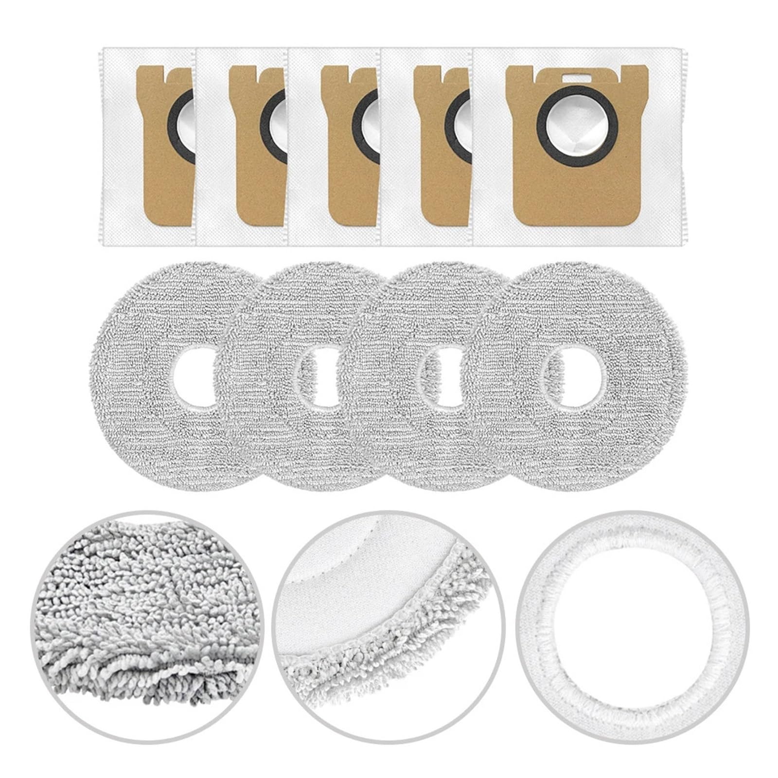 Pack de Almohadillas for fregona, compatibles con Xiaomi
