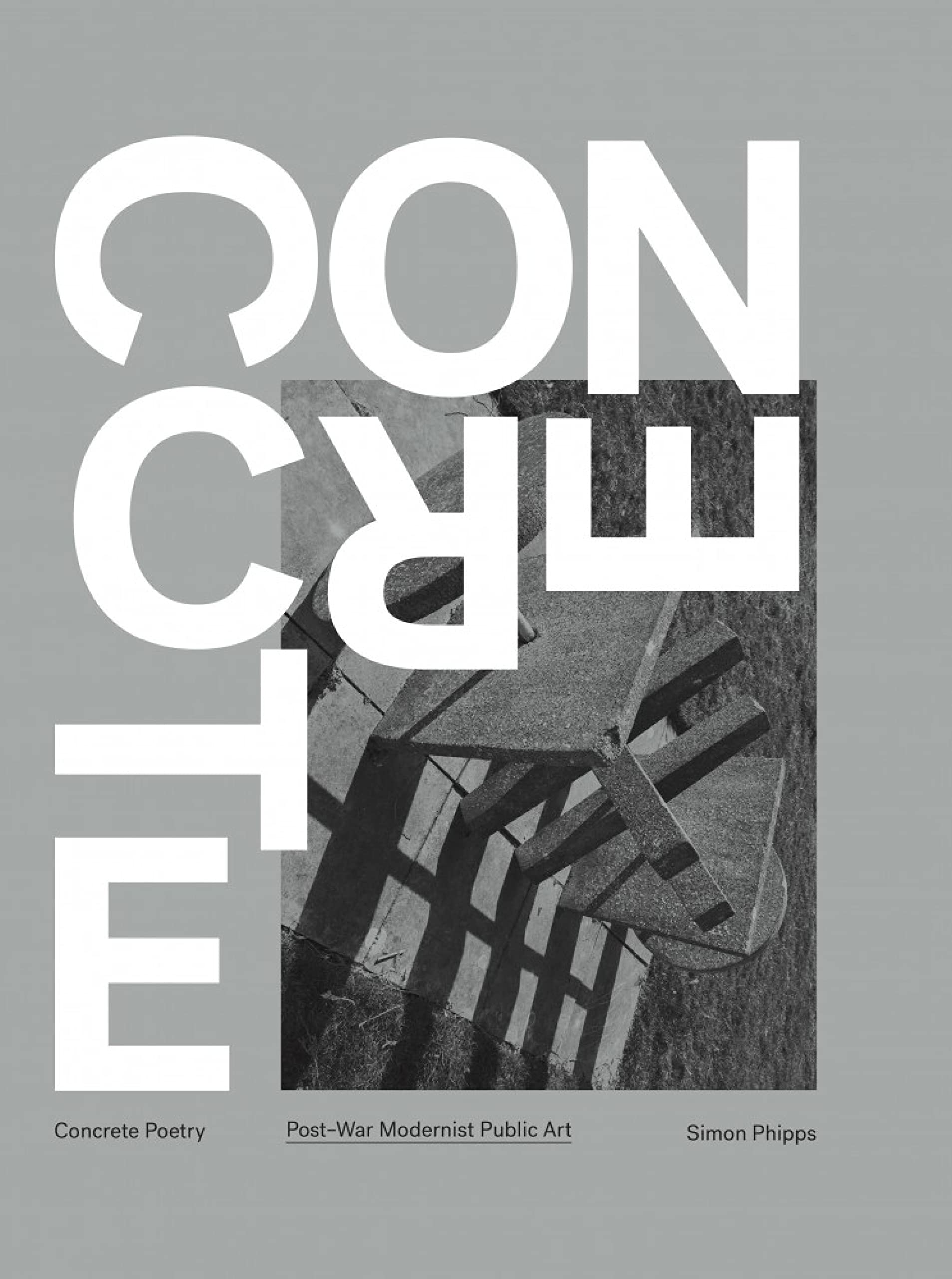 Concrete Poetry Post-War Modernist le cadeau idéal pour passionné de design