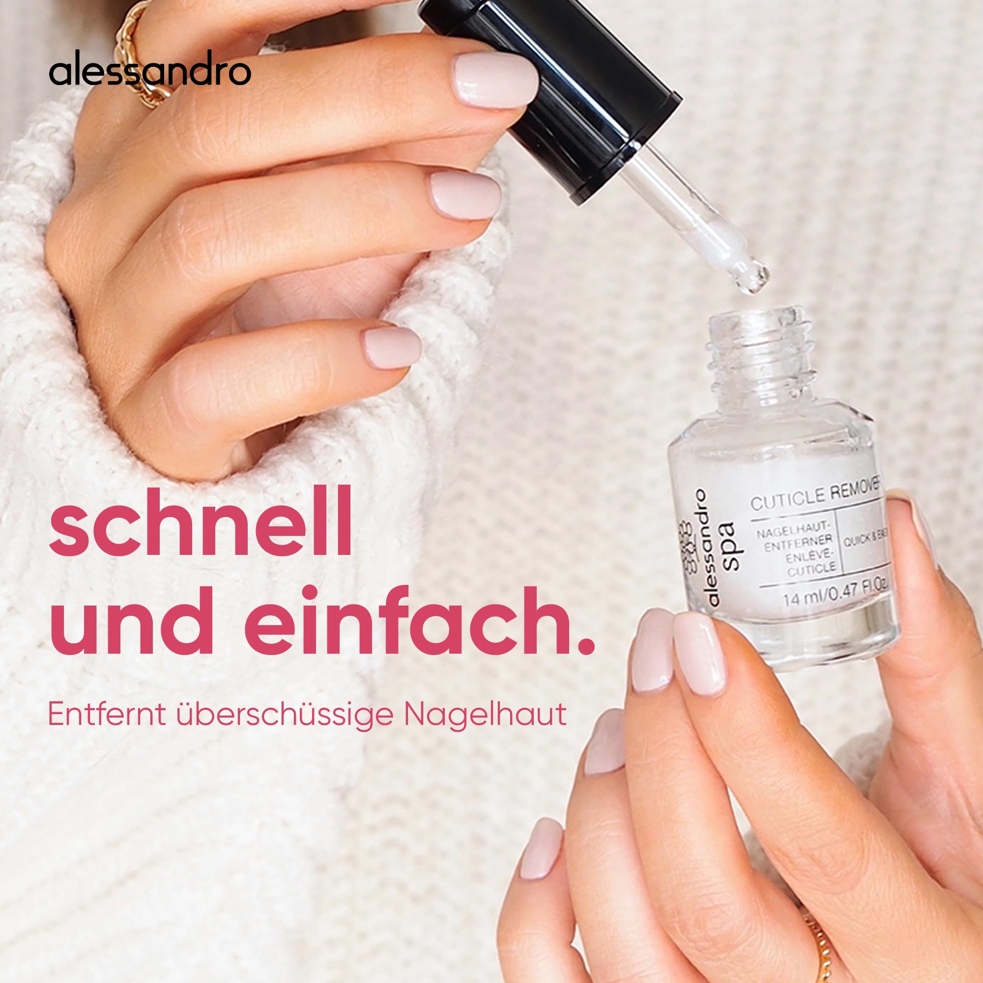 Alessandro Spa szybkie i łatwe usuwanie skórek z paznokci, 14 ml