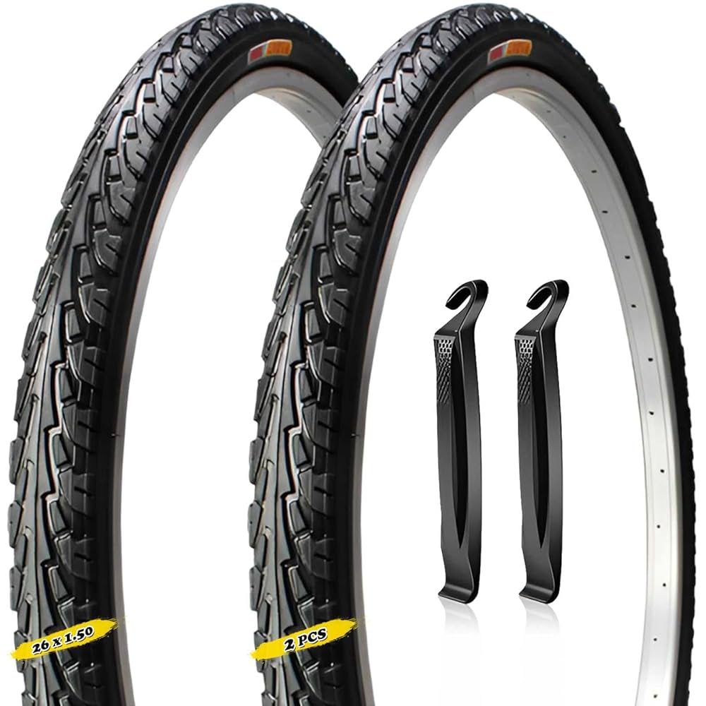 Amazon | 26 1.50 タイヤ 2本 自転車 26x1.50 40-559 Bicycle