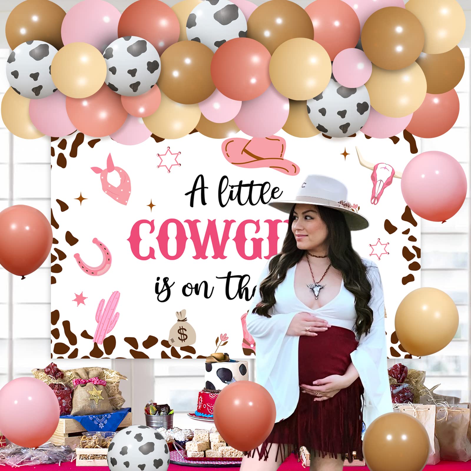 Little Cowgirl Baby Shower Theme