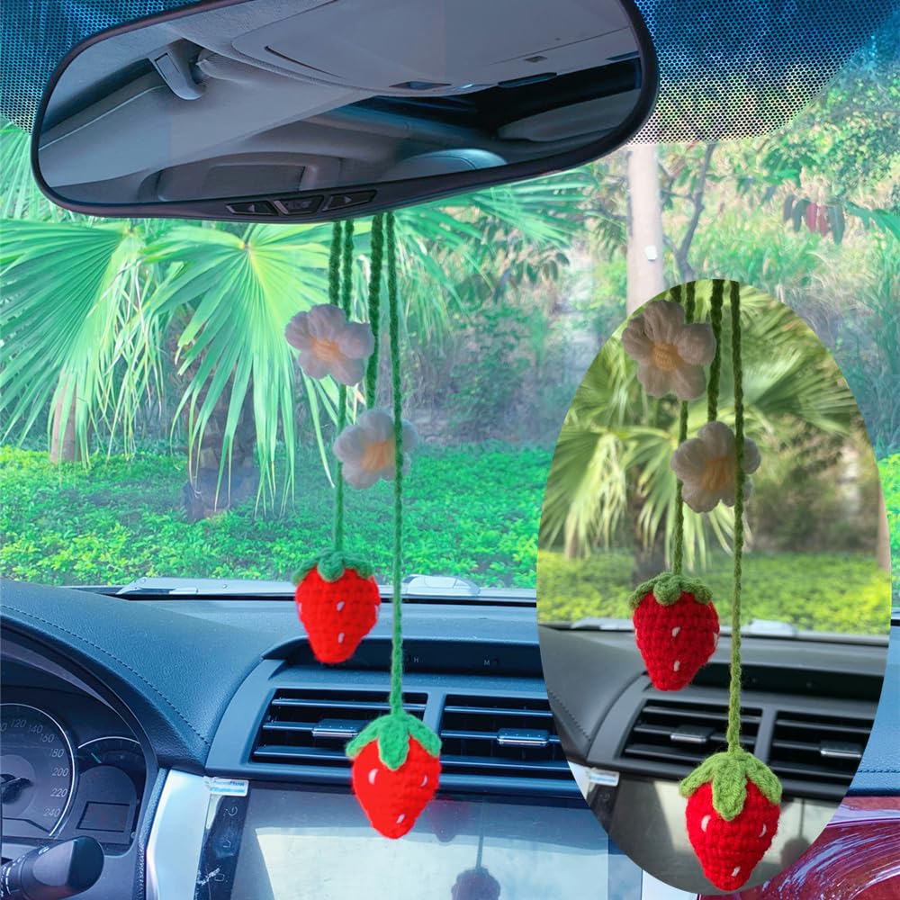 Adorno Para Coche De Anime - Colgante De Resina Con Gatito, Cinta Ajustable Para Espejo Retrovisor O Salpicadero