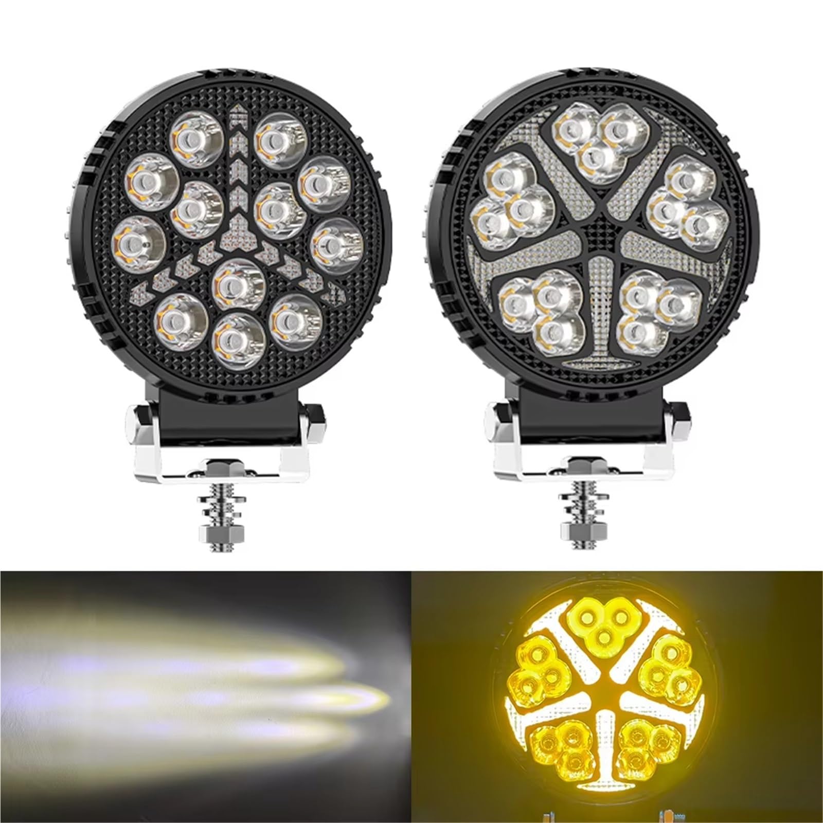 Genérico 4 Pulgadas Round DRL Faro