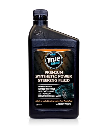 True Brand Líquido sintético de alta calidad para dirección asistida (T3G32) Restaura una dirección silenciosa y suave, protección superior contra