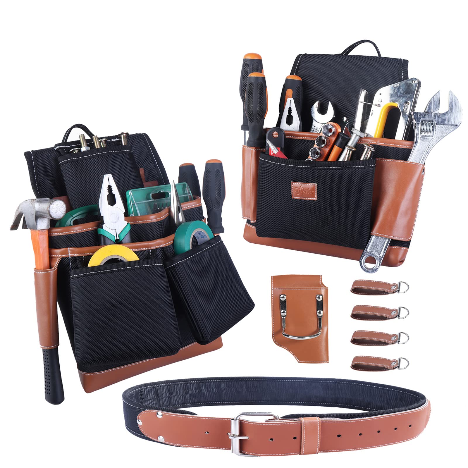 Tool Belts STRONGLAD Leather Tool Pouch, Belts For Men And Women