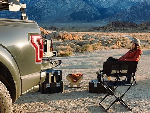 Miniatura 7 de Front Runner Silla expansora de camping compacta plegable portátil para aterrizaje puerta trasera picnic conciertos al aire libre y eventos