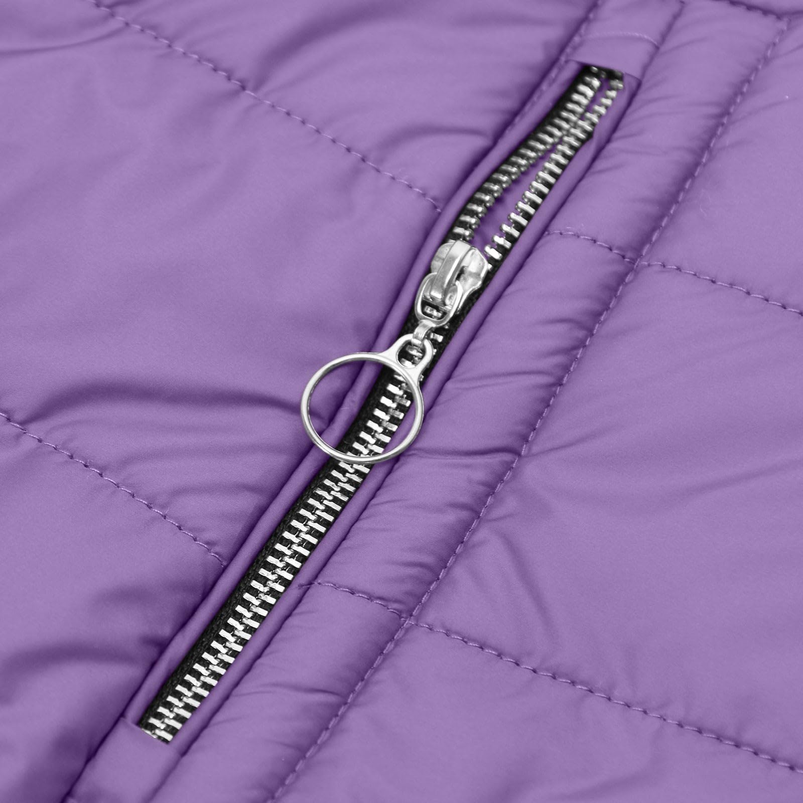 Dwevkeful Wintermantel Damen - Warm Gefüttert Steppjacke Lange Elegant Damenmantel Langarm Winter Parka Jacke mit Kapuze Winterparka Mantel Einfarbig Bequemes Sportjacke Winddicht Outdoorjacke