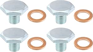 Votex - Made In USA - M12 X 1.25MM Quick Easy Valve Oil Drain Plug Fits Infiniti, Lexus, Nissan, Toyota - Stainless Steel - Part Number SMQDP006