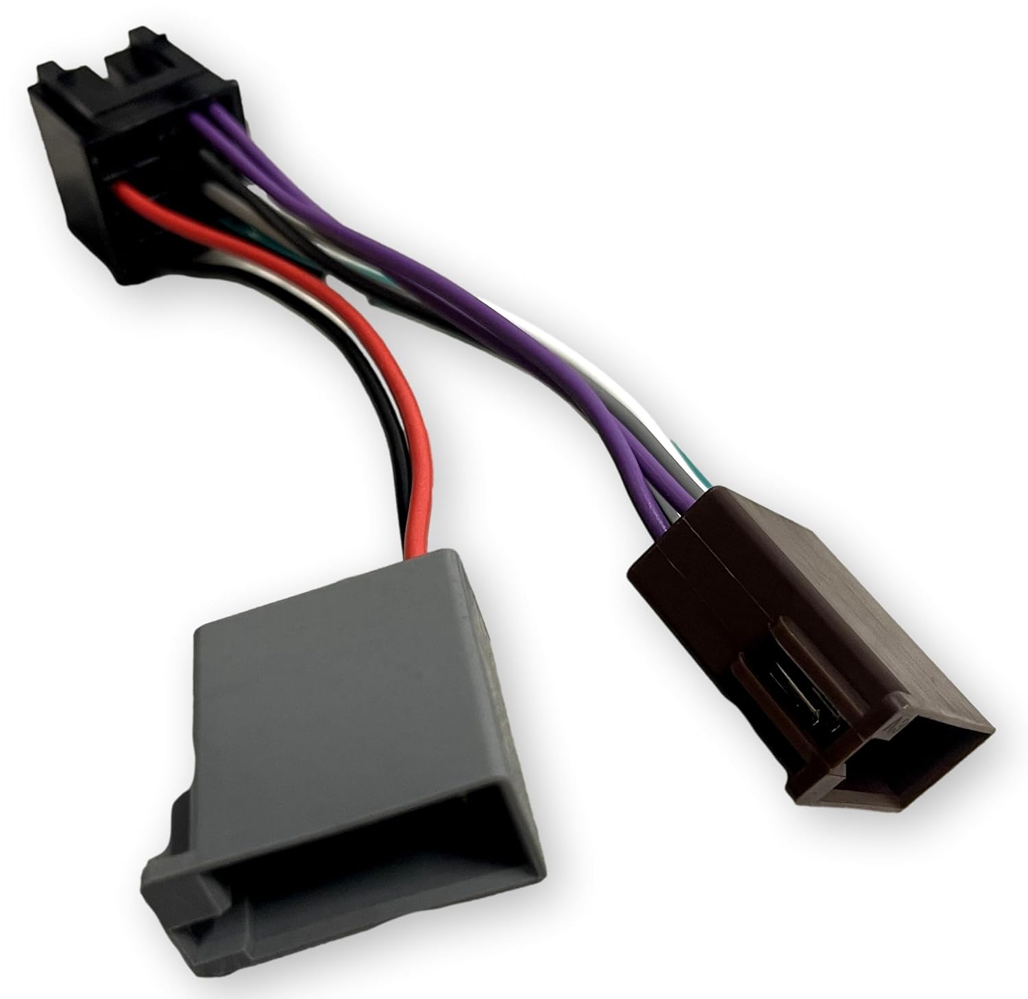 ASA Electronics 31100101 Wire Harness for Jensen Radios JHD22, JHD40BT, JHD12, JHD62, JHD1130, JHD1635BT and JCV1640BT; Total Length End to End 6.25 Inches; Visible Cable Length 4 Inches