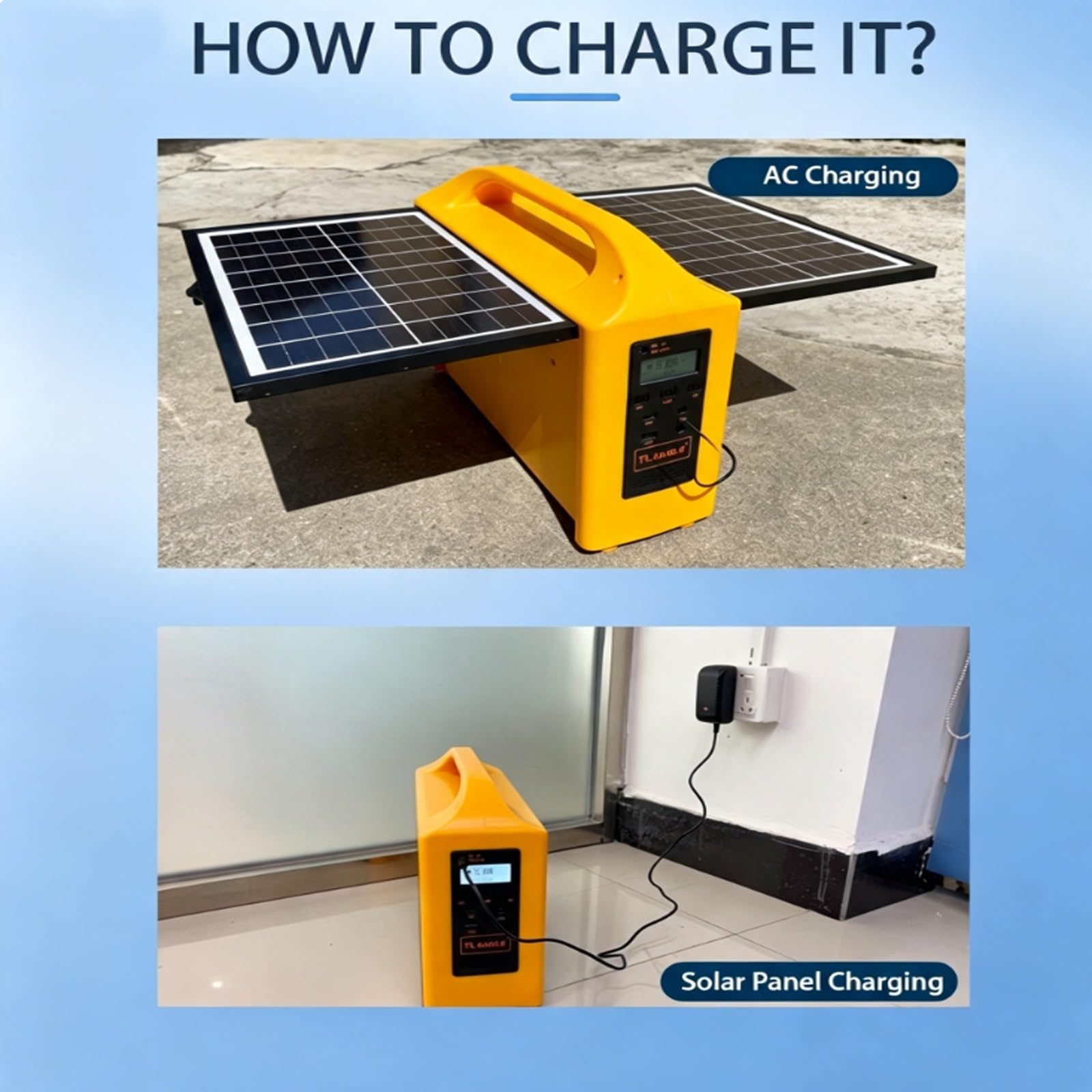 200W Portable Solar Power Station,12V 20Ah Lead Acid Battery Camping Power | Modified Sine Wave Outdoor Emergency for Home Use, RV Camping, Emergency & Off-Grid(200W,220V)