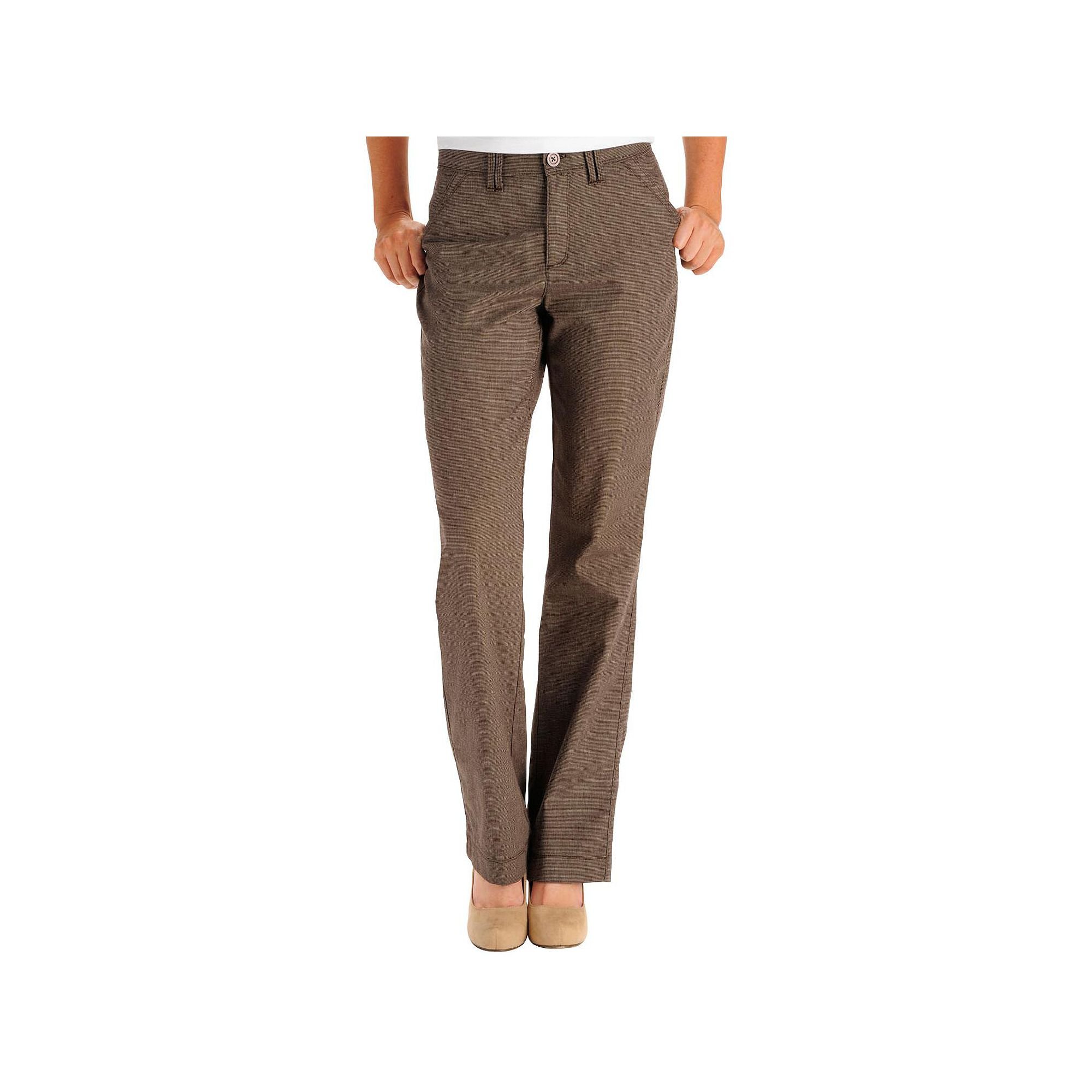 Lee Womens Comfort-Fit Carden Slimming Straight-Leg Pant