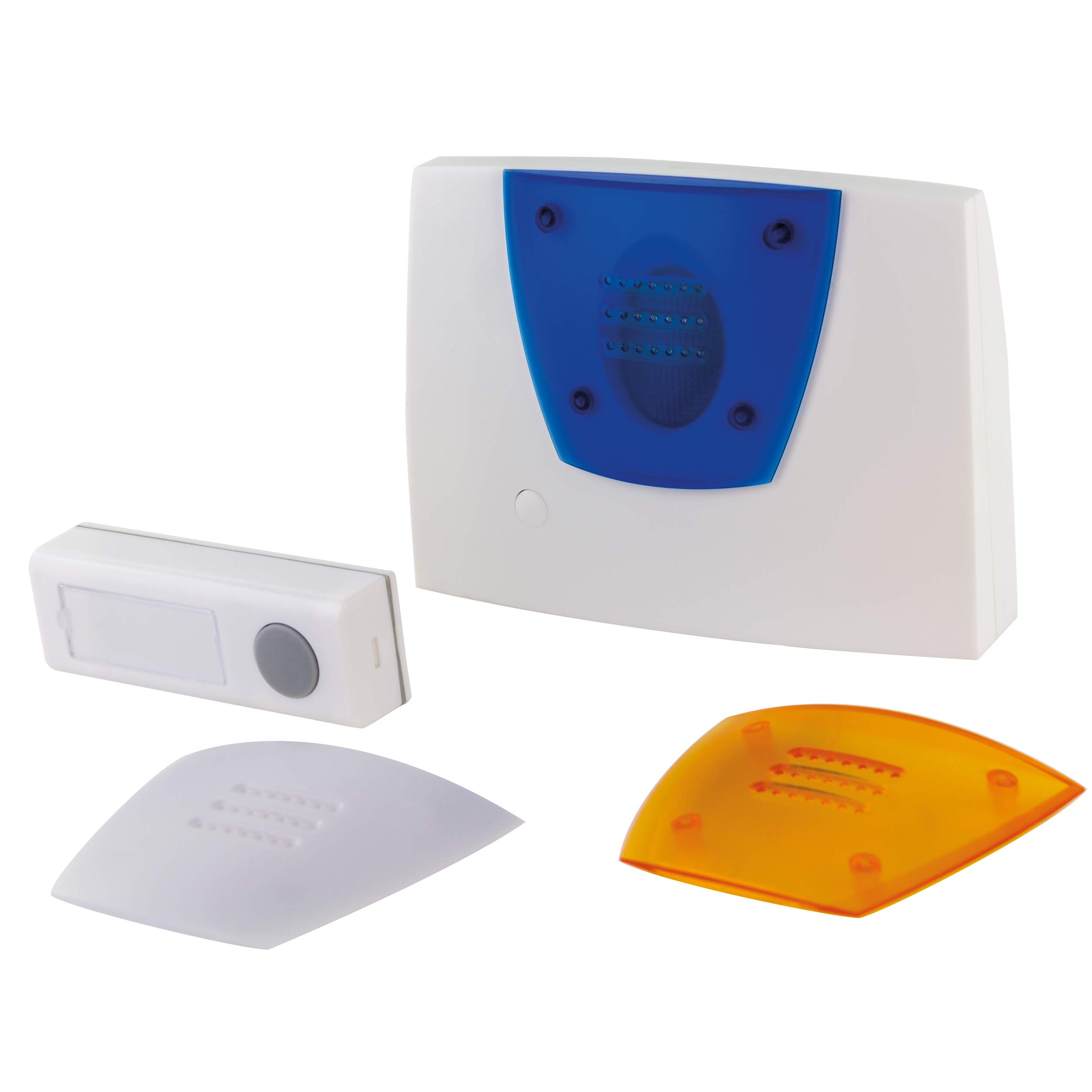 REV Ritter 0514902555 Wireless Bell with Flash, White