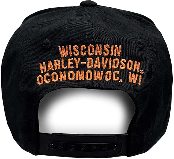 Snapback Flat Brim Baseball Cap 